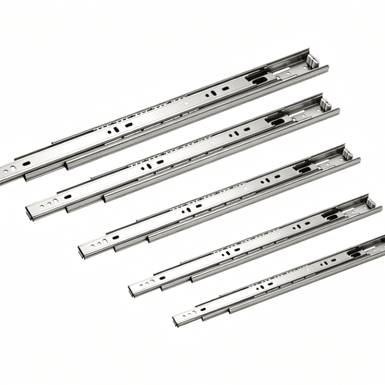 Full extension regular ball bearing slide