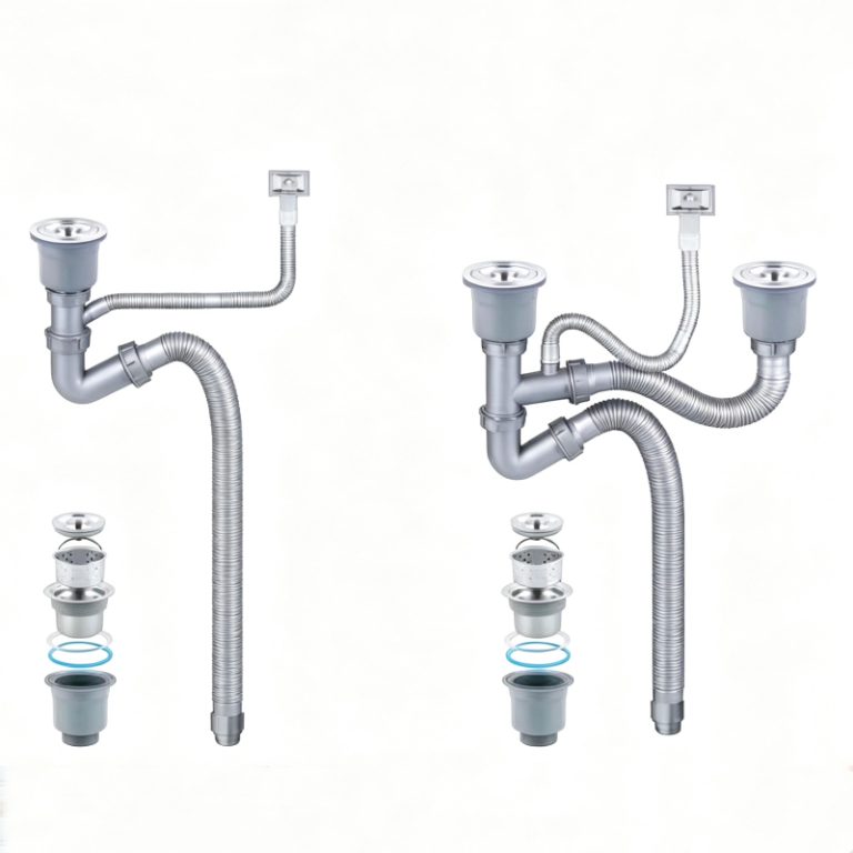 17 Kitchen Sink Drain Kit